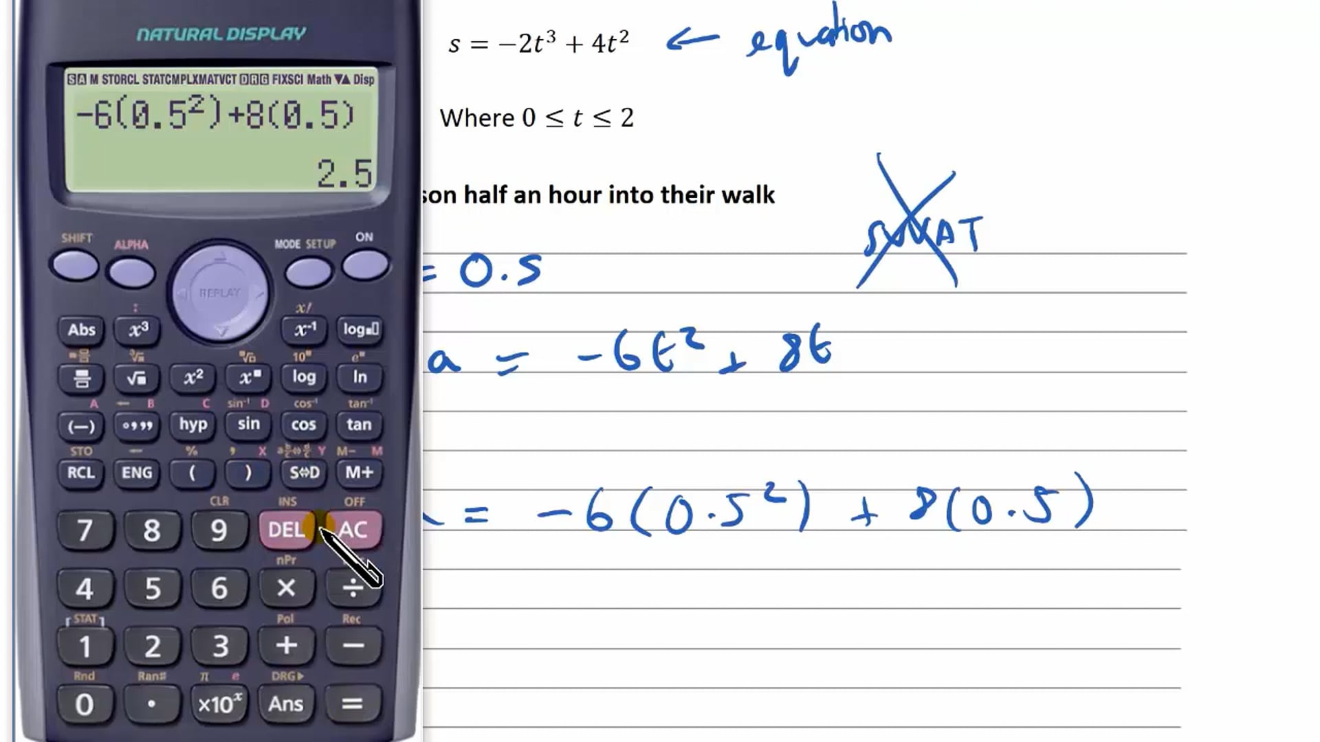 Question 9: Acceleration