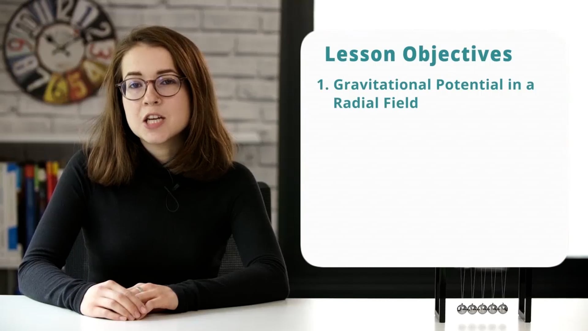 Radial Gravitational Potential