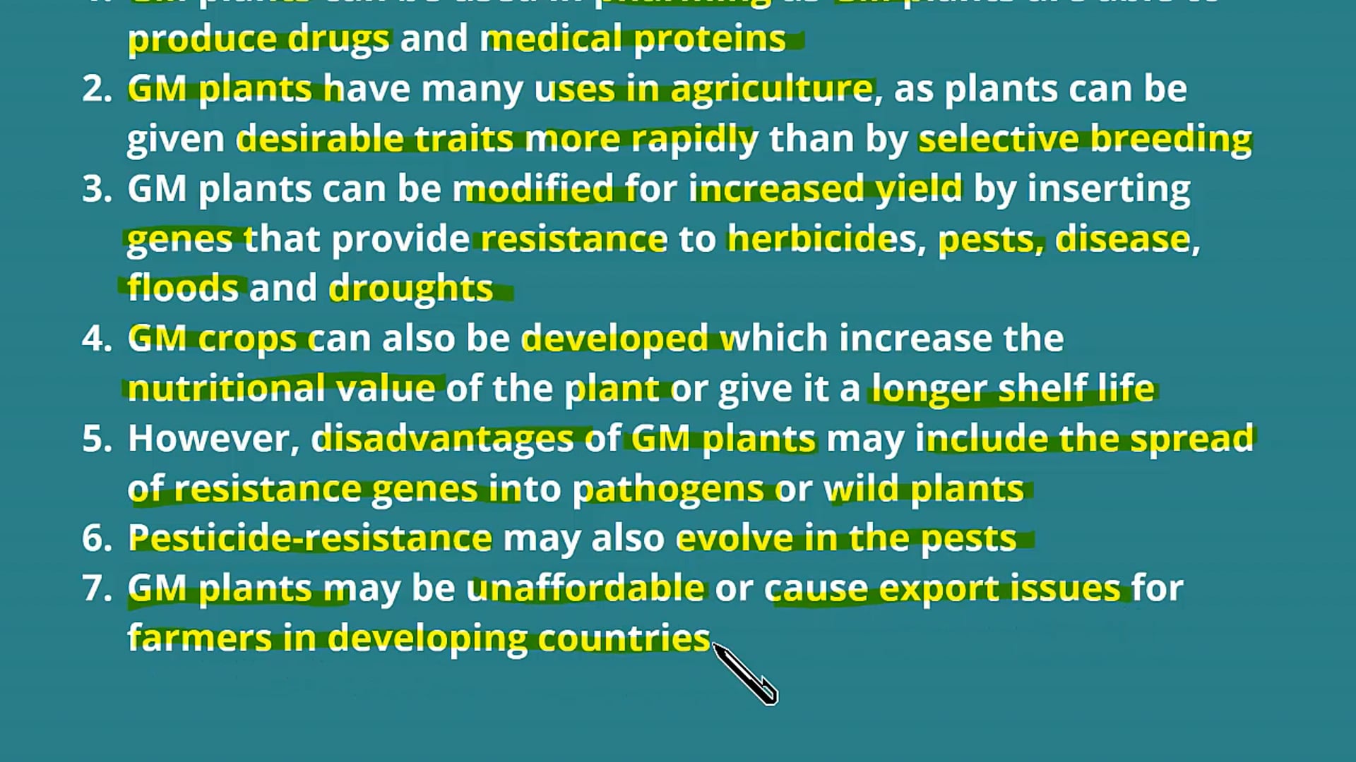 Risks of GM Plants