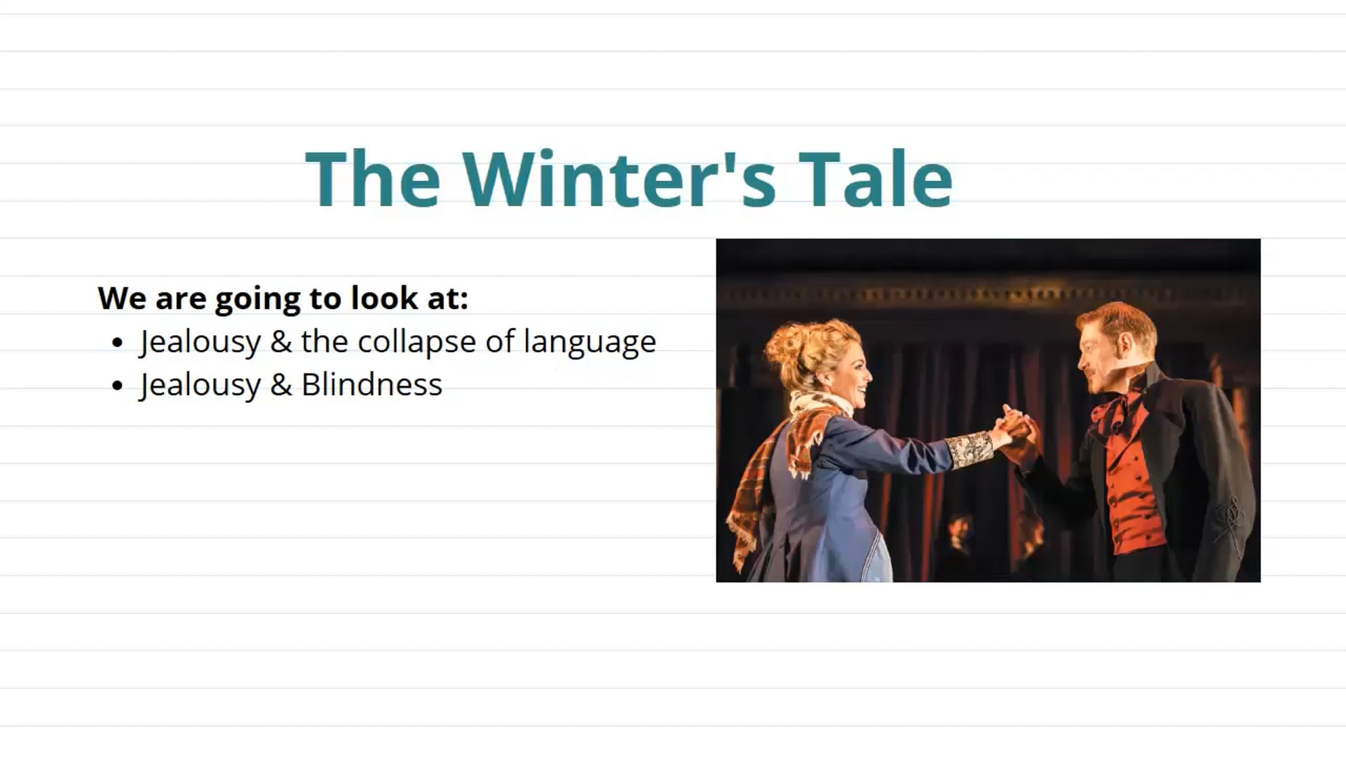 Shakespeare: Jealousy (Part 2)