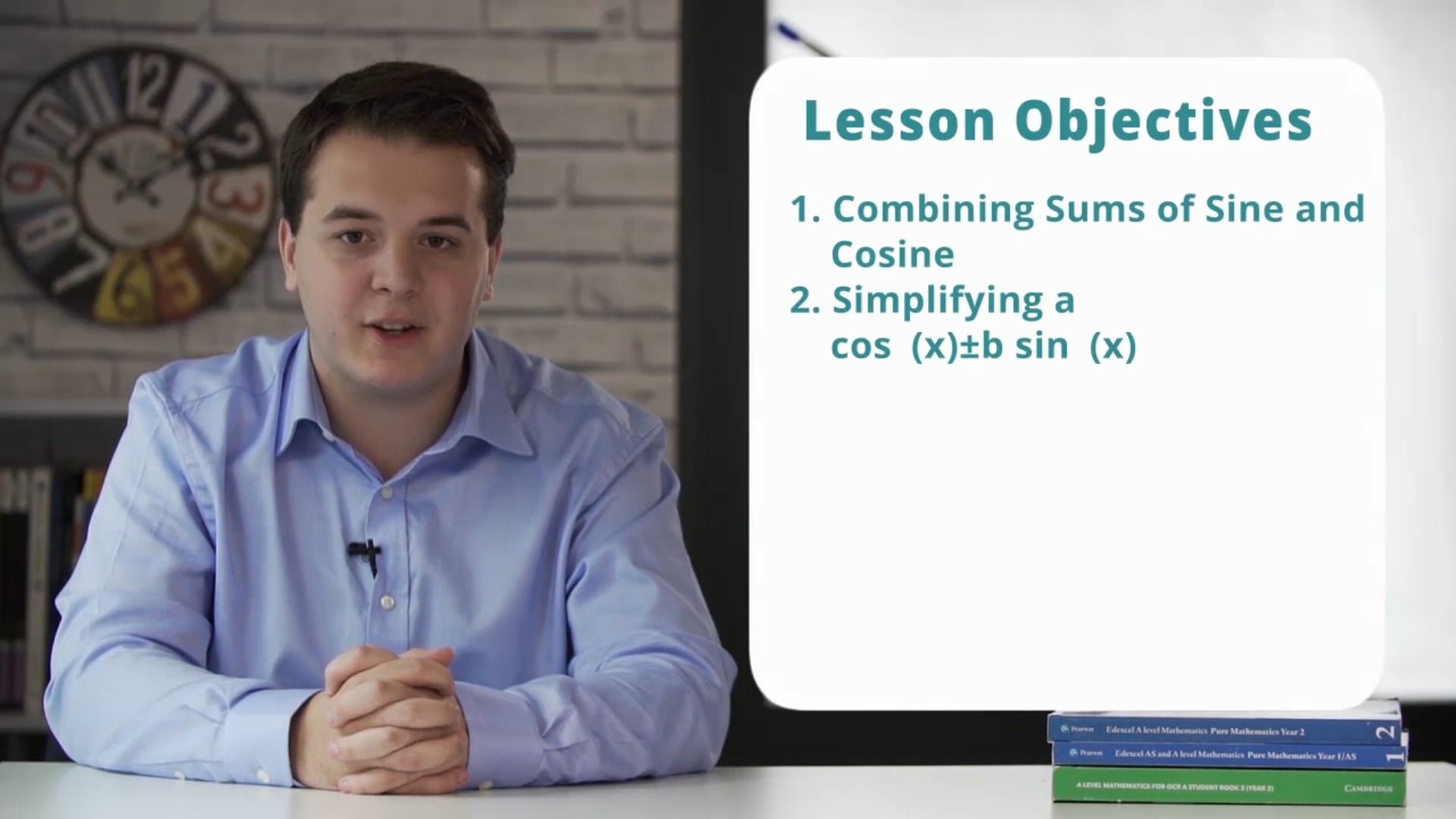 Simplifying a cos_(x) � b sin_(x)
