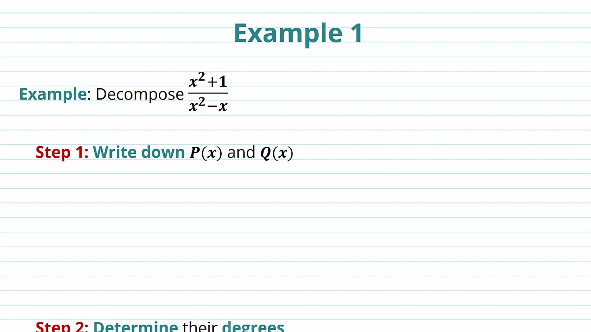 Simplifying Rational Expressions Examples