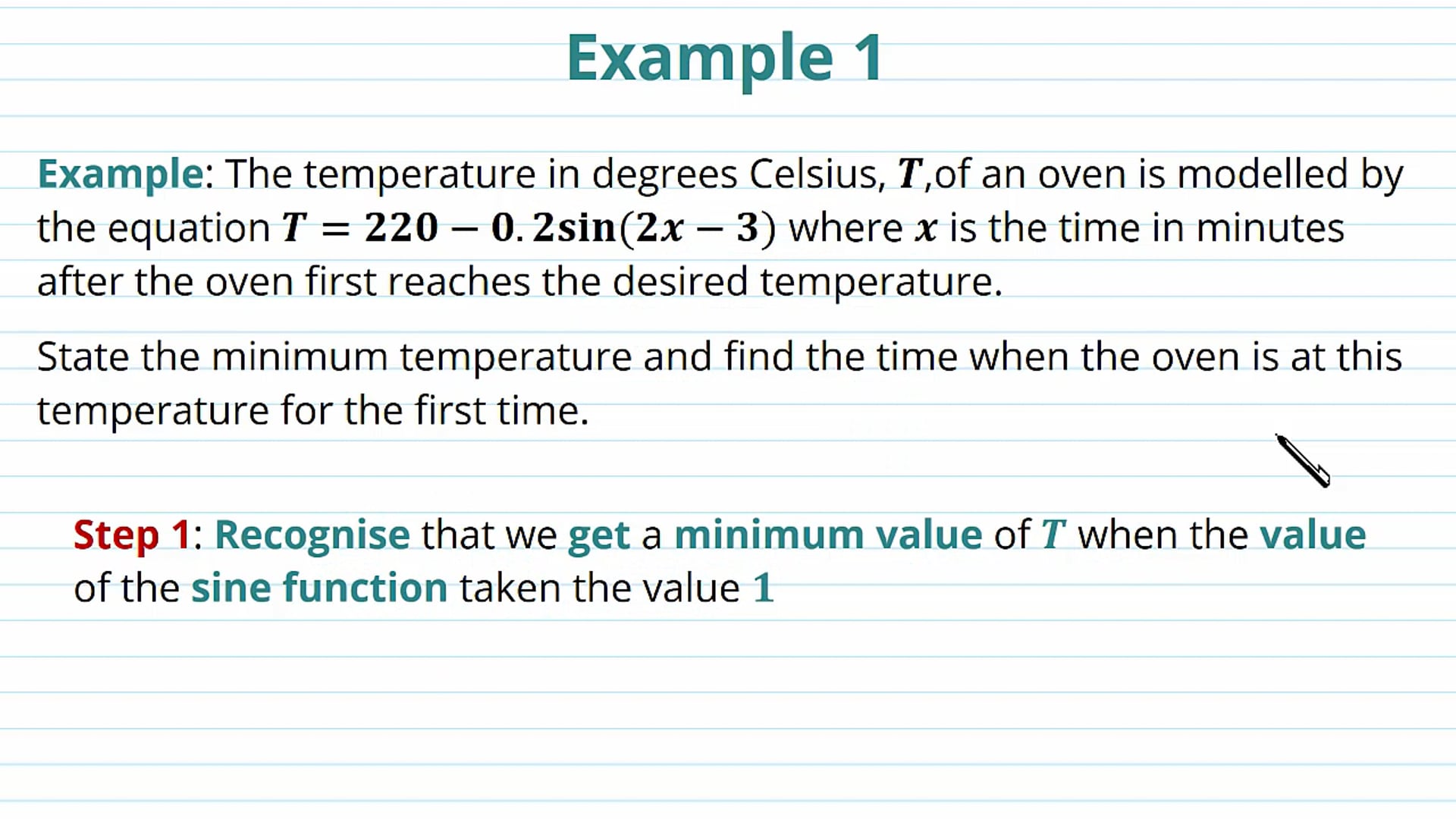 Solving Problems Using Trigonometric Identities Examples
