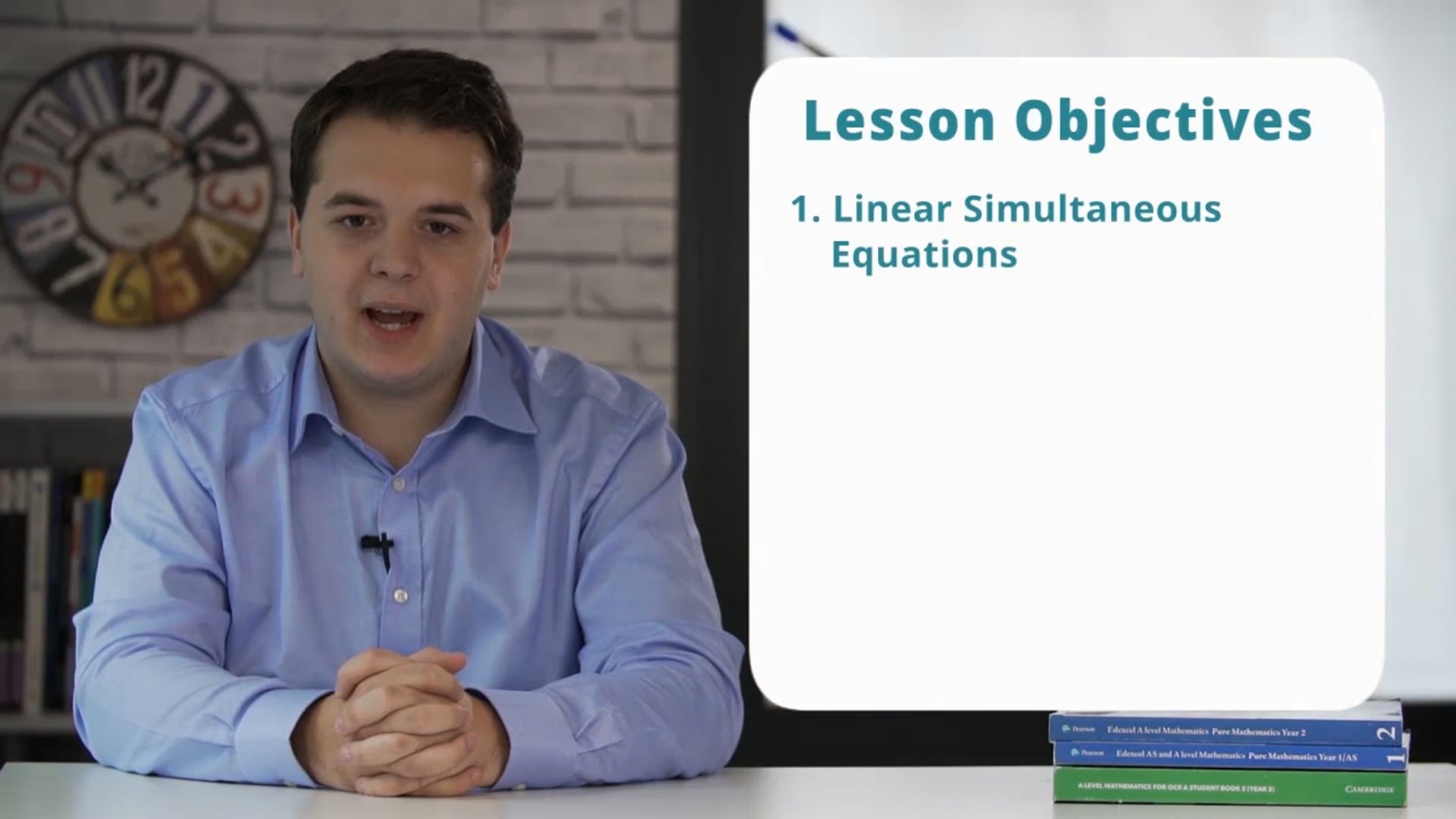 Solving Simultaneous Equations by Eliminating Variables