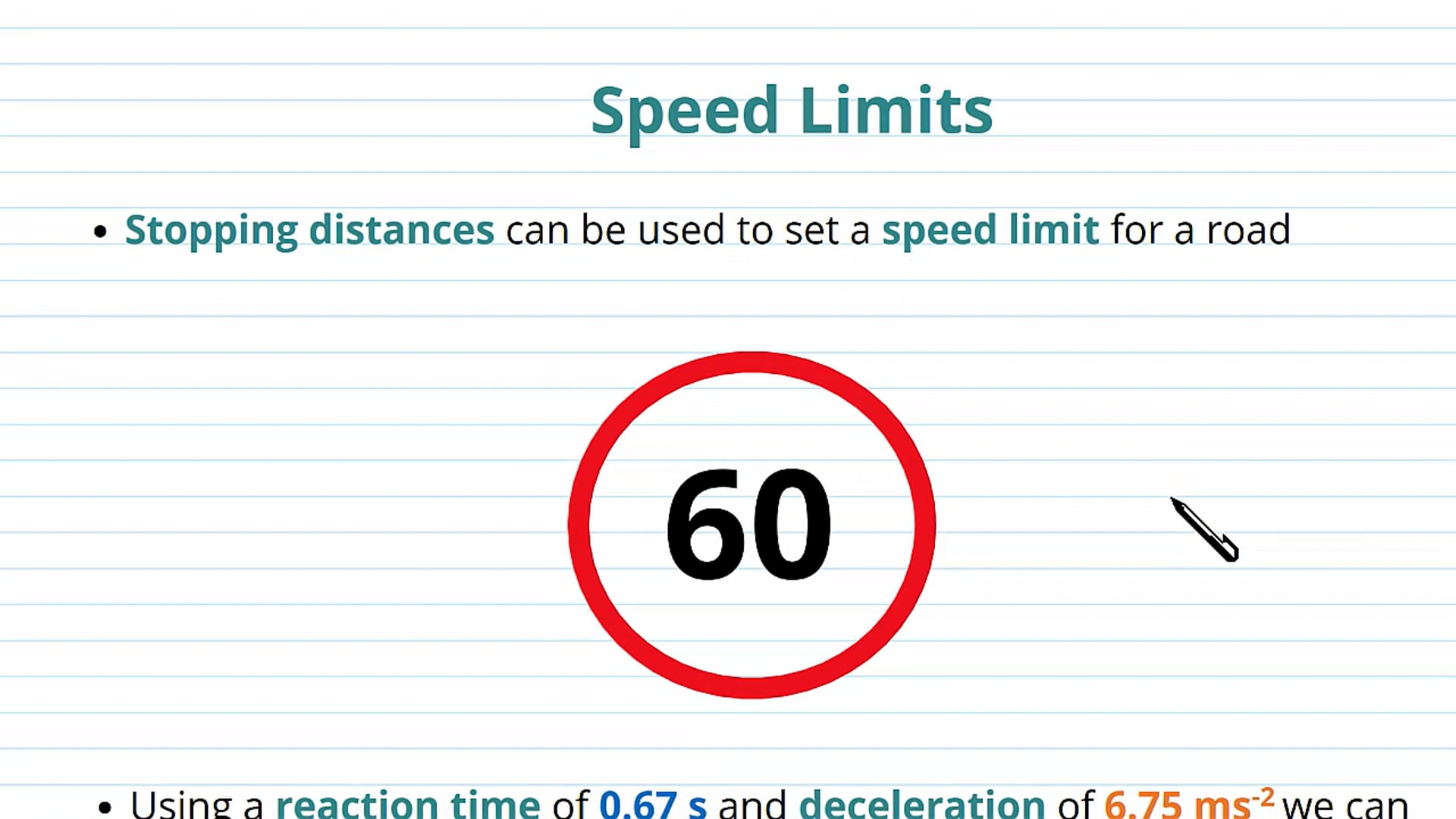 Speed Limits