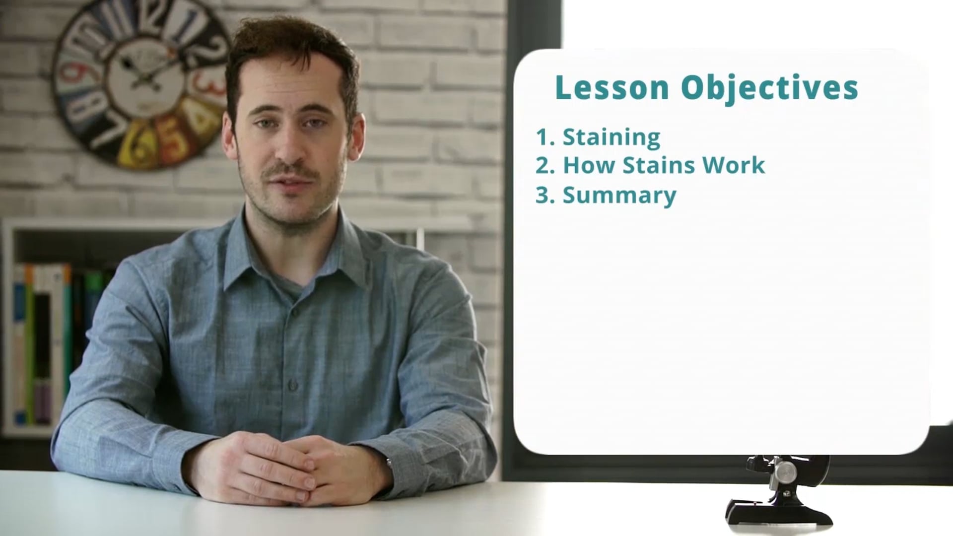 Staining Cells for Microscopy
