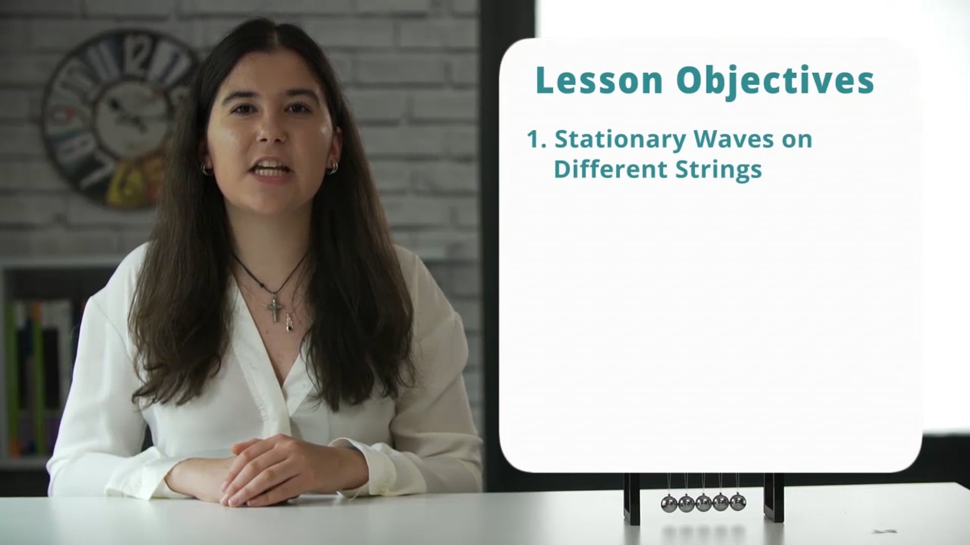 Stationary Waves on Different Strings