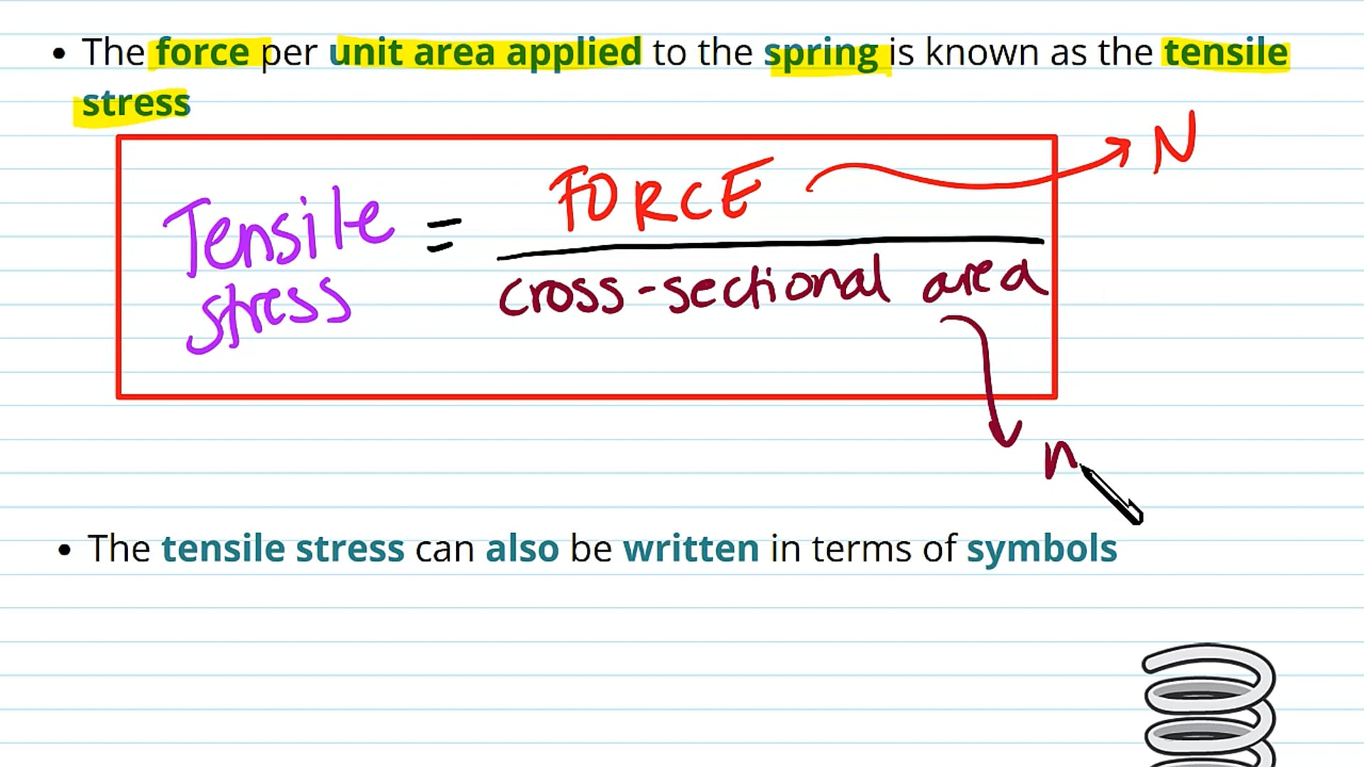 Tensile Stress and Strain