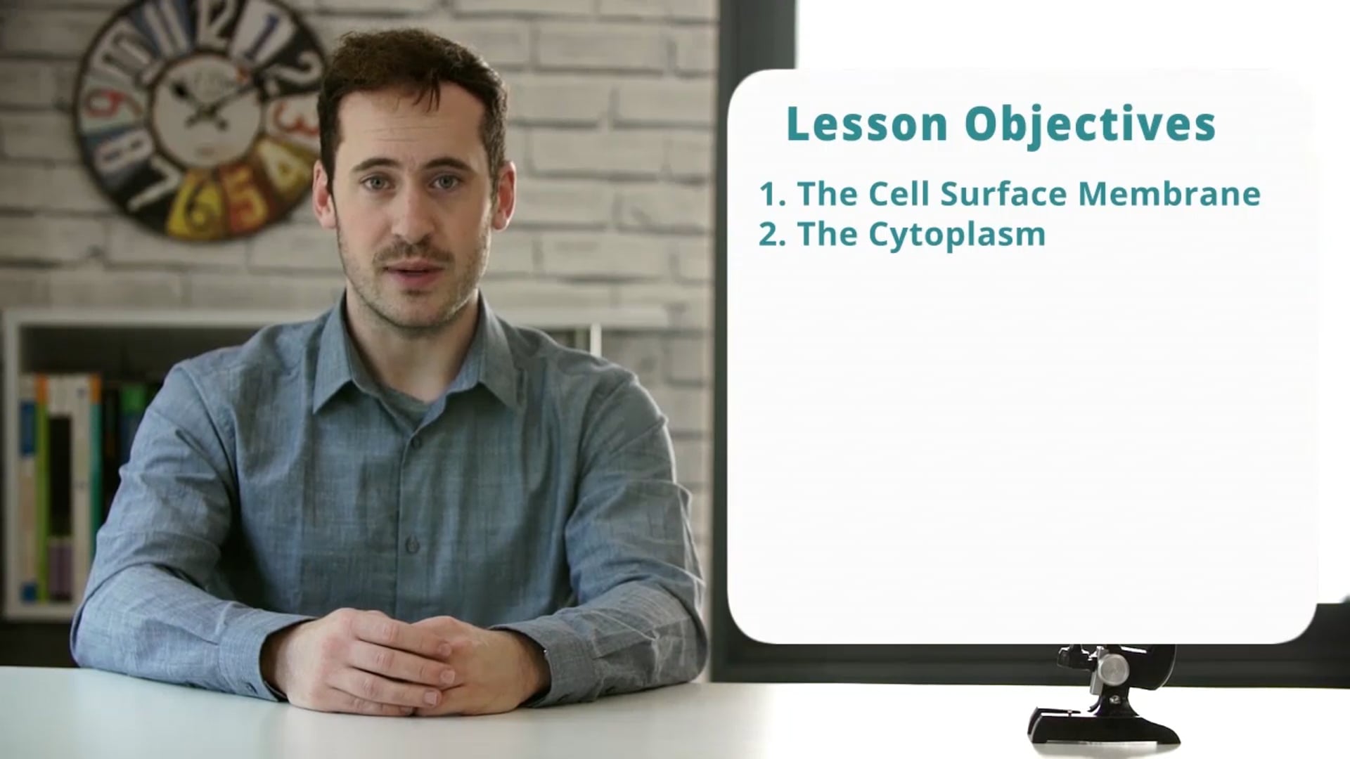 The Cell Surface Membrane and the Cytoplasm