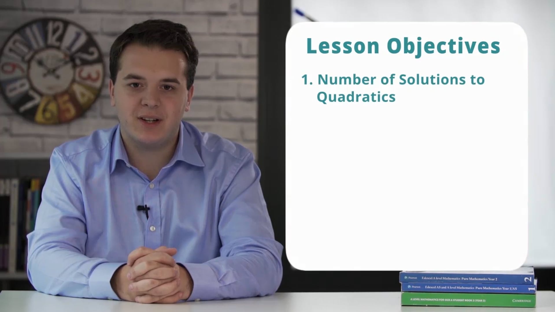 The Discriminant of a Quadratic Function