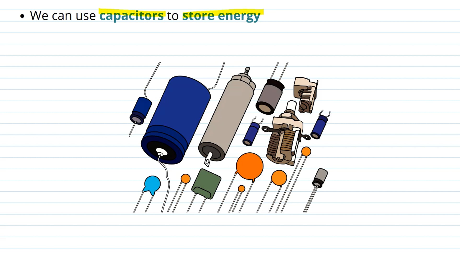The Energy Stored by a Capacitor