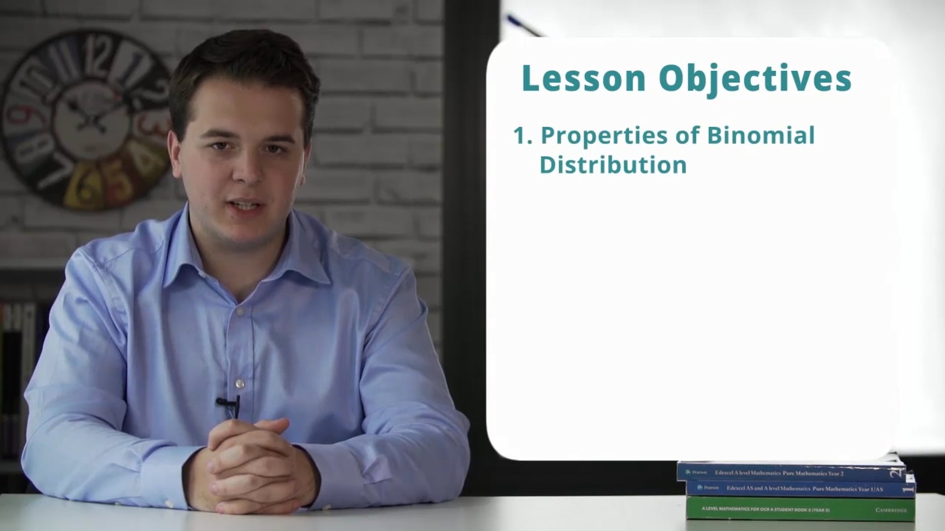 The Mean and Variance of the Binomial Distribution