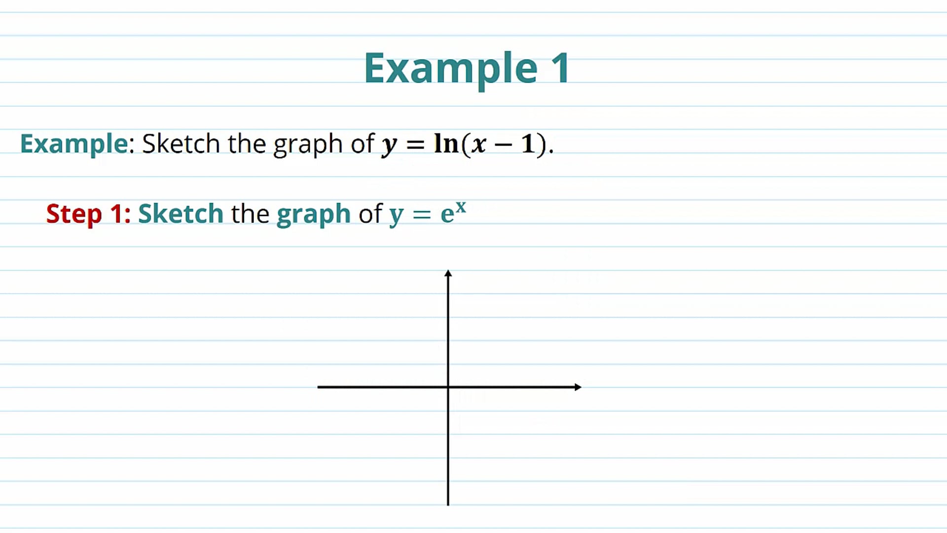 The Natural Logarithm Examples