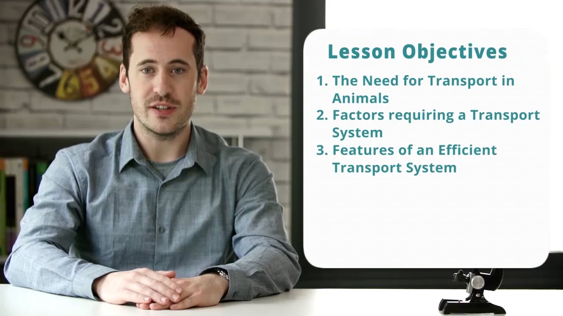 The Need for Transport Systems in Animals