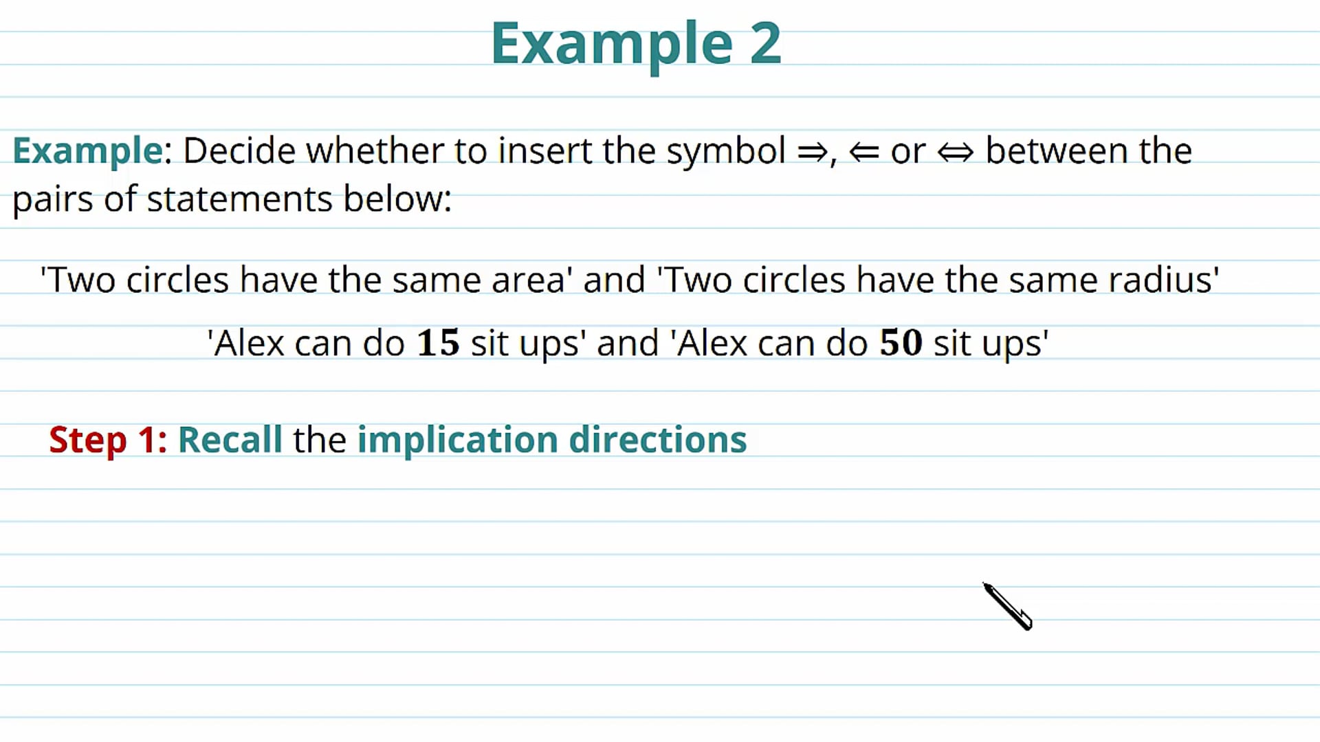 The Structure of Mathematical Proof Examples