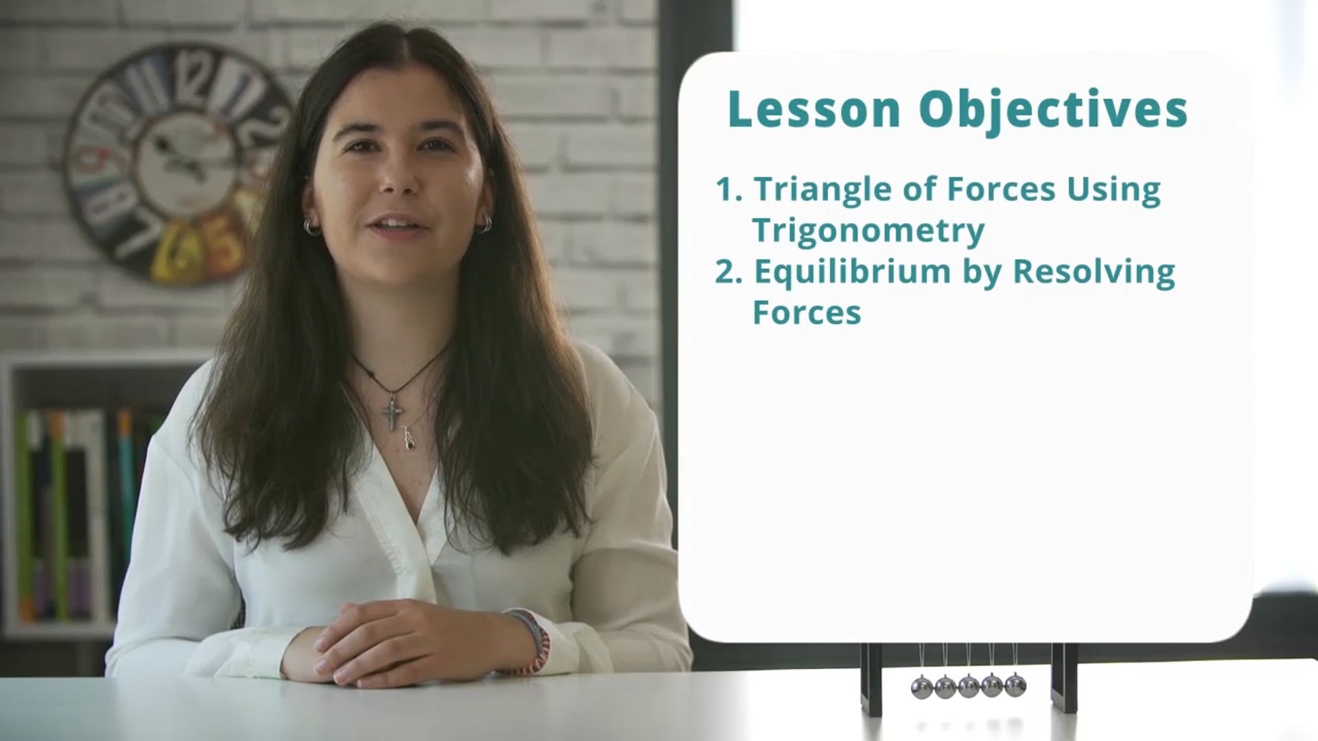 Triangle of Forces Using Trigonometry