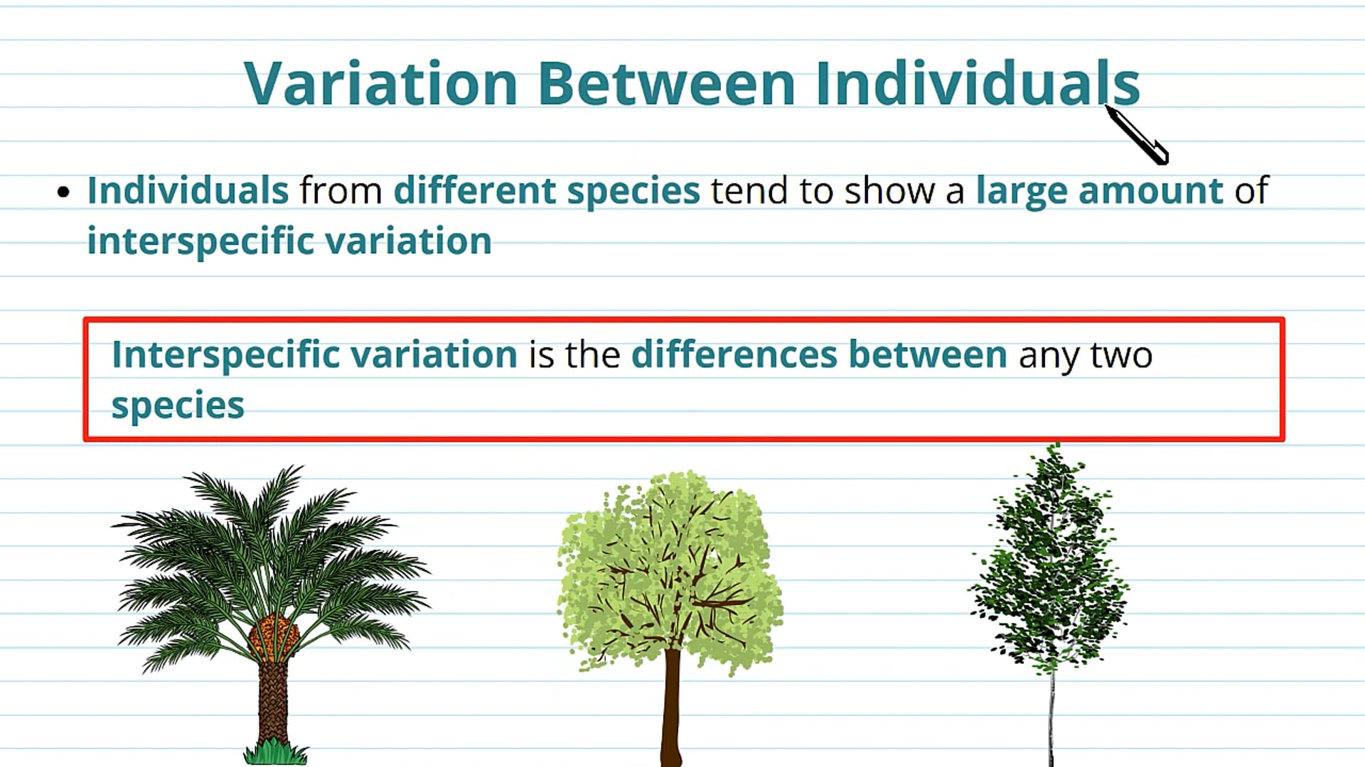 Types of Variation