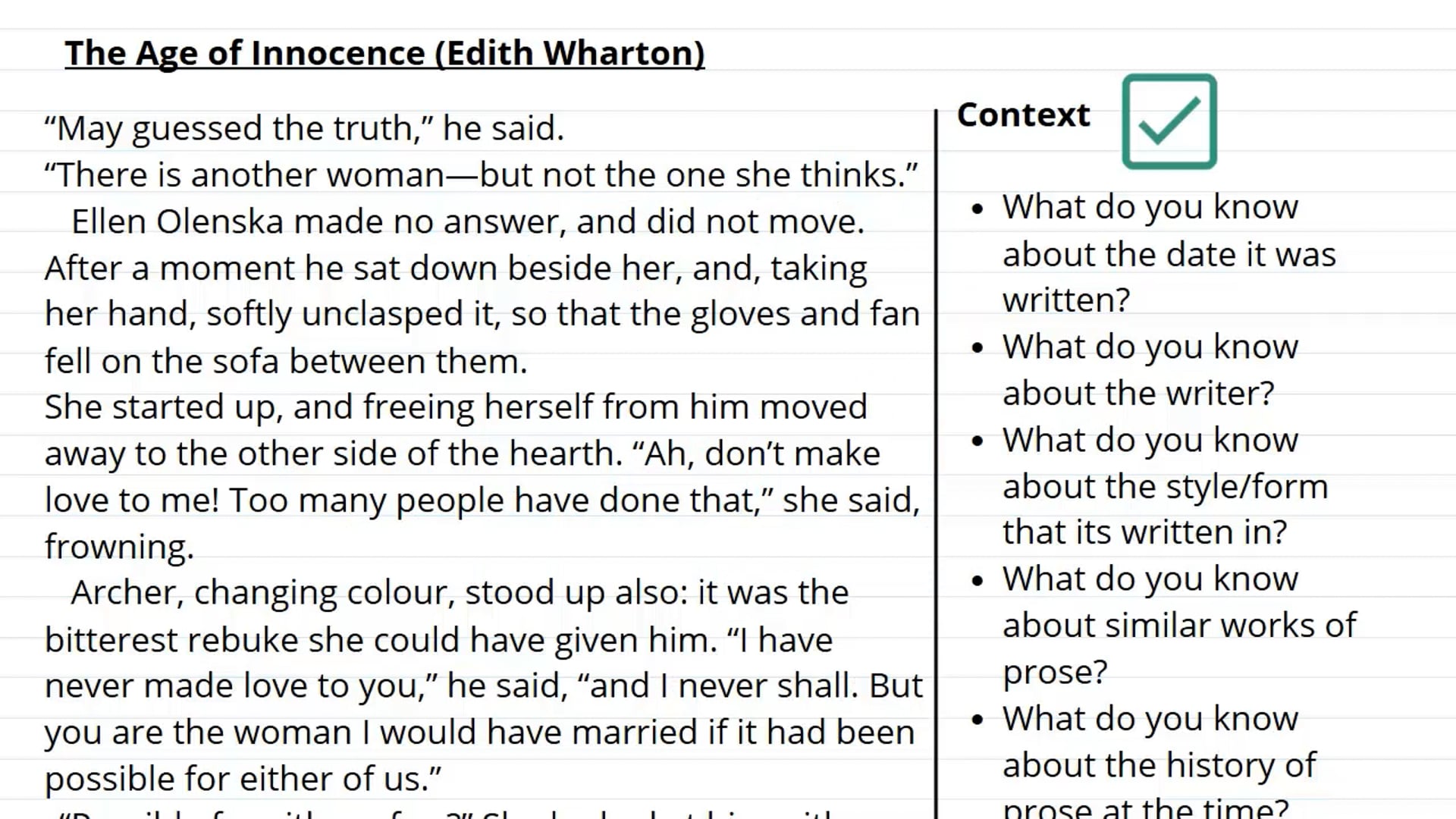 Unseen Prose (Part 2)
