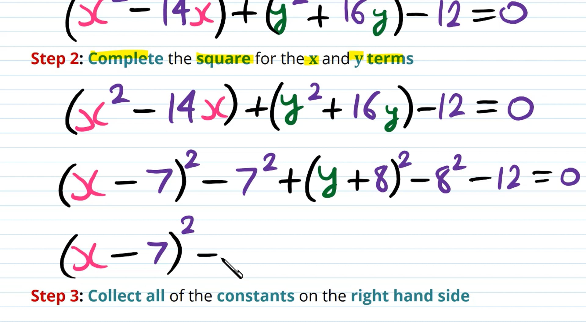 Using Equations of Circles Examples