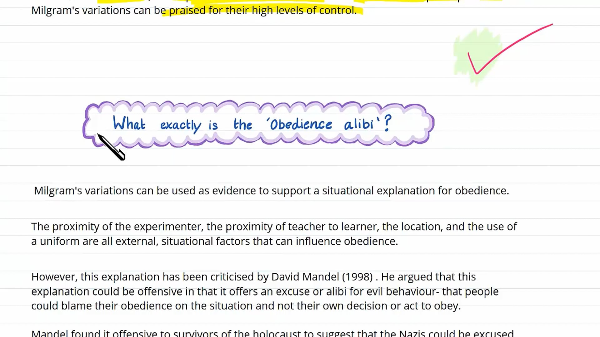 Variation of Milgram's Study (Part 2)