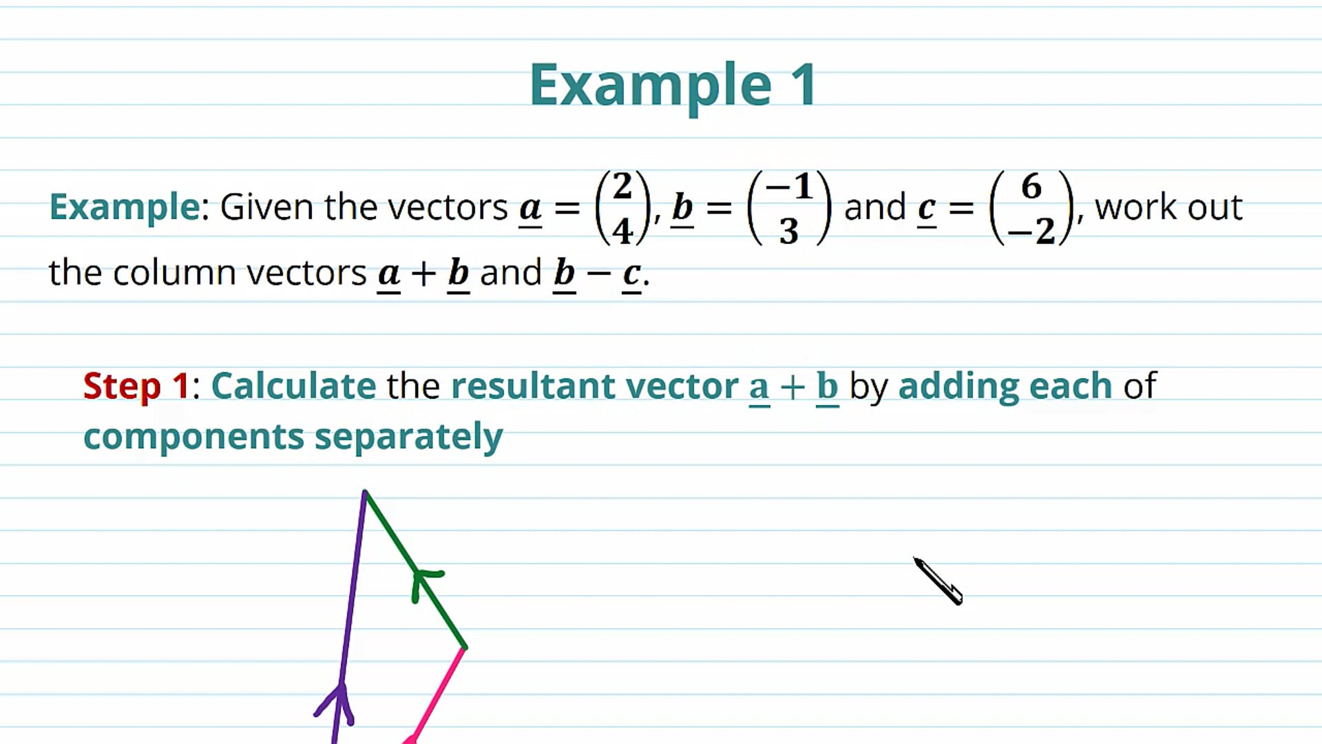 Vector Operations Examples
