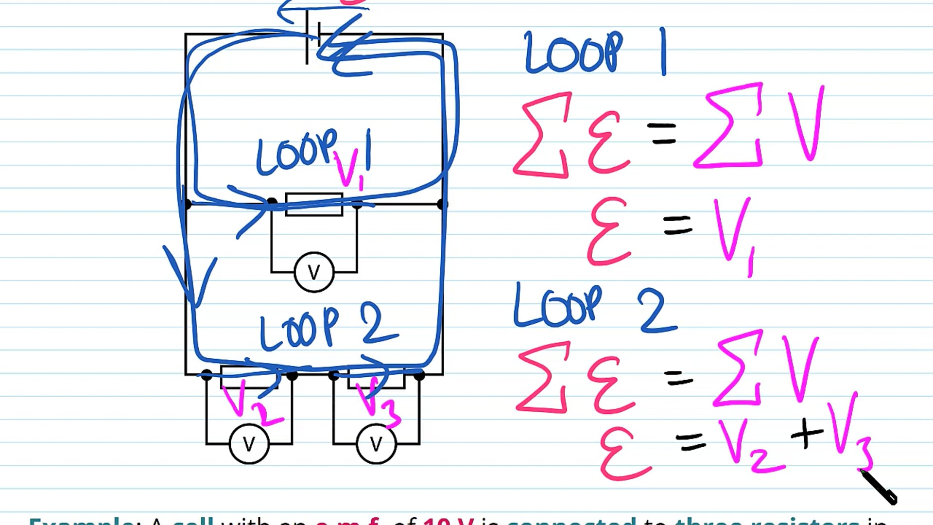 Voltage in Parallel Circuits with Muliple Components