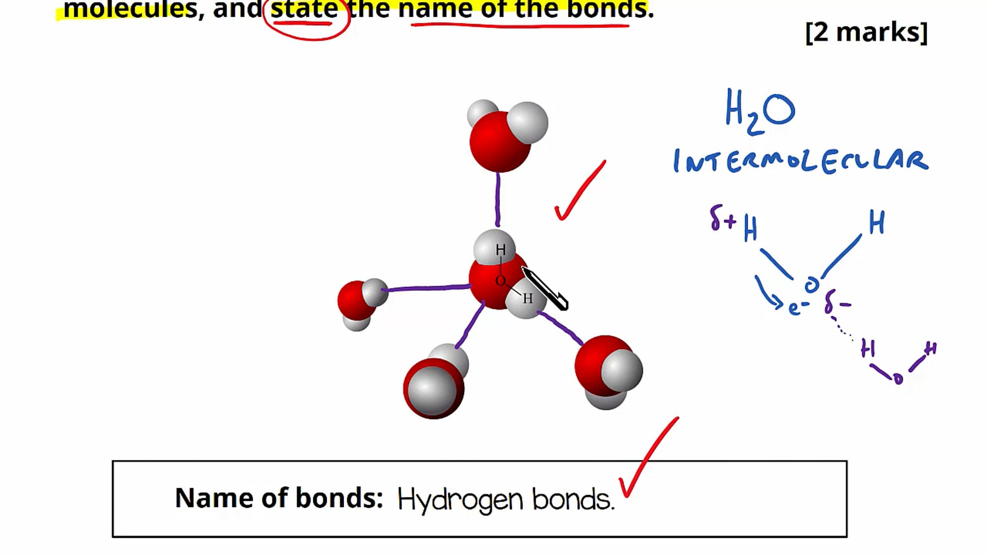 Water Exam Question